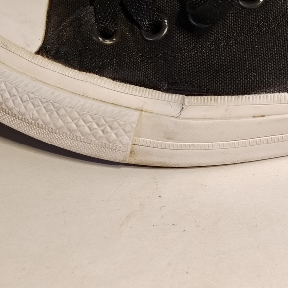 Converse All Star Chuck Taylor II Lunarlon Men's Sz 6 Black White Low Tops - Picture 10 of 13